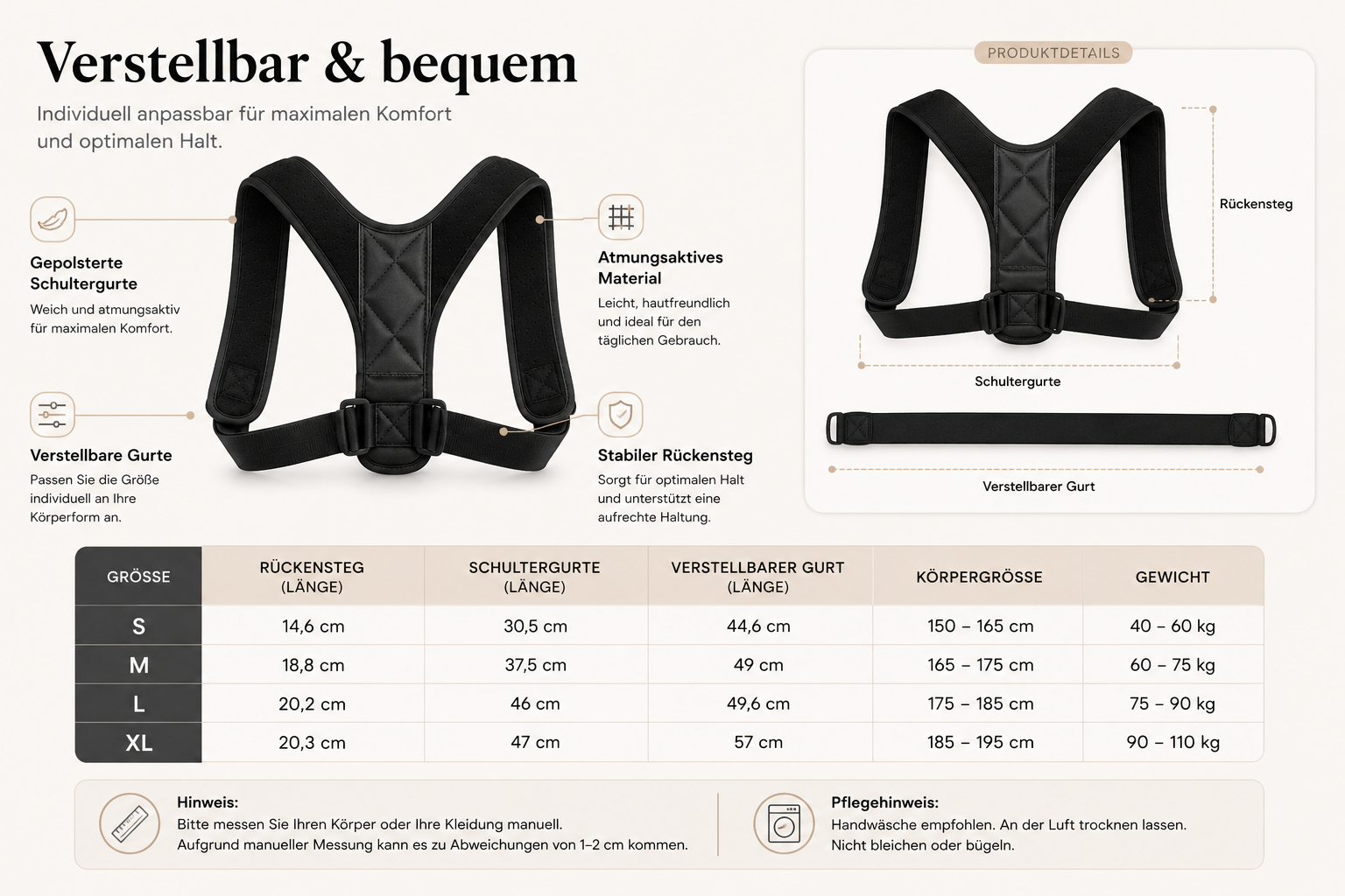 Back Posture Correction Belt Hunchback Corrector Adult Men and Women Sitting Posture Correction Belt Shoulder Straight Back